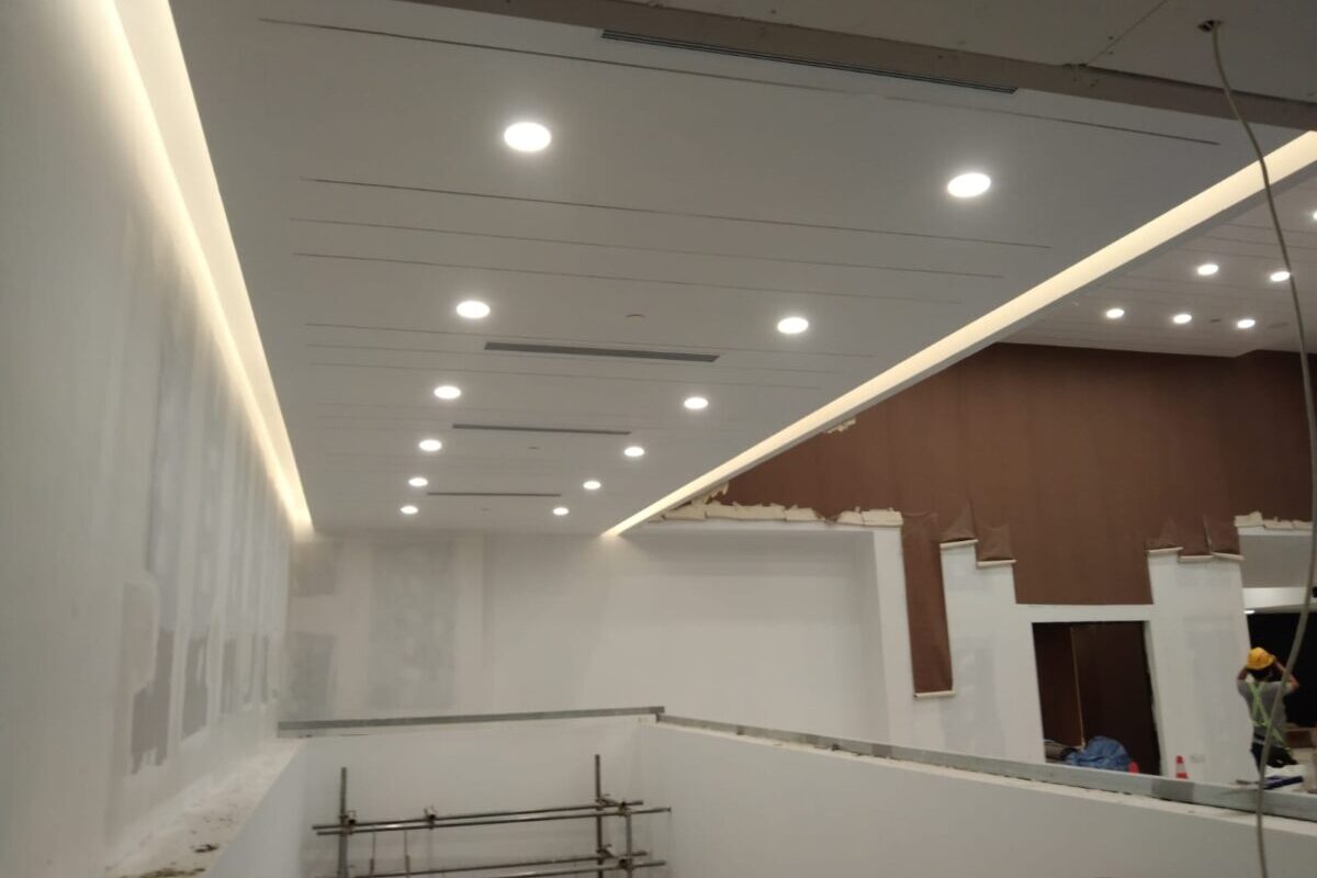 Gypsum Ceiling and Partition